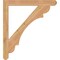Ekena Millwork Olympic Craftsman Smooth Bracket, Western Red Cedar, 3 1/2"W x 36"D x 40"H BKT04X36X40OLY04SWR - alternate 2